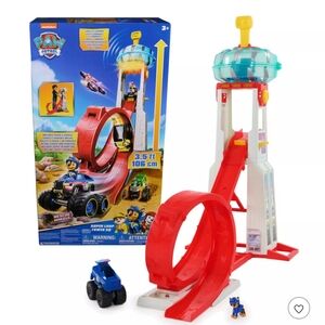 Like new Paw Patrol lookout playset